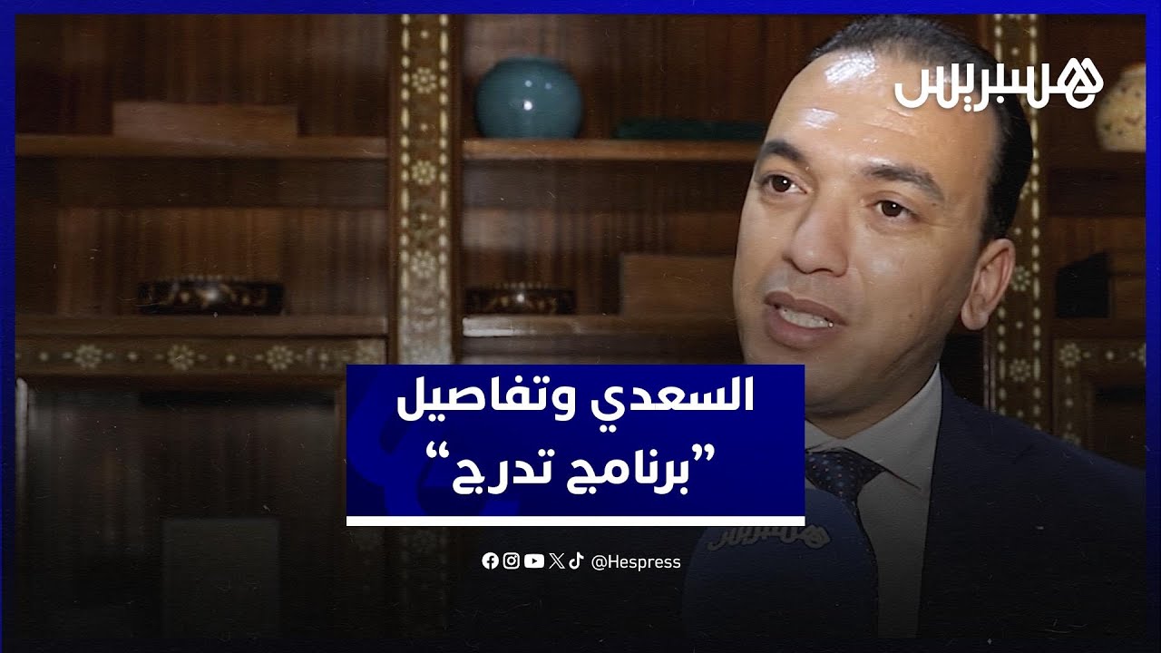 السعدي يكشف ملامح مشروع "التدرج المهني" بالمغرب thumbnail