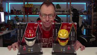 Unboxing & Assembling Display cases for the LEGO F1 Helmets from Icuanuty
