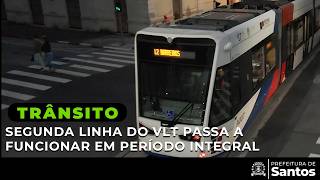 Trânsito -  Segunda linha do VLT passa a funcionar em período integral
