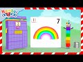 Festive Paint By Numbers Counting For Kids 12345 Numberblocks