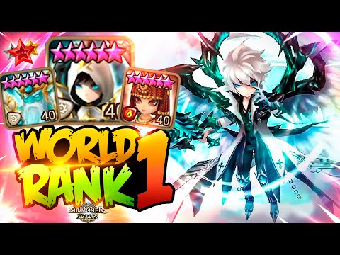WORLD RANK 1 Destroys TOP G3 Players - Summoners War