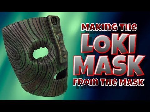 Making the Loki Mask from The Mask