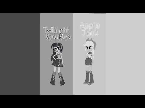 How Would Equestria Girls (Twilinght Sparkles and Apple Jack) sing SOLO by Jennie