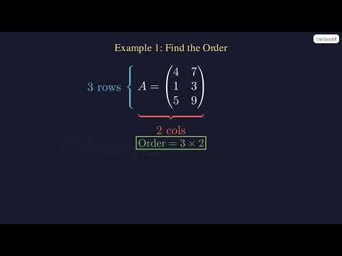 Introduction to Matrices