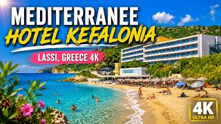 Mediterranee Hotel Kefalonia | Beautiful Pool & Beach in Lassi, Greece 4K