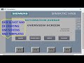 Siemens HMI Screen Template Creation In TIA Portal Download HMI Program KTP400 Basic PN Touch