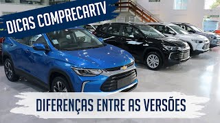 Novo Chevrolet Tracker 2021 - Diferenças Entre as