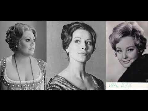 Dame Margaret Price, Julia Varady, and Lucia Popp in the Don Giovanni Sextet
