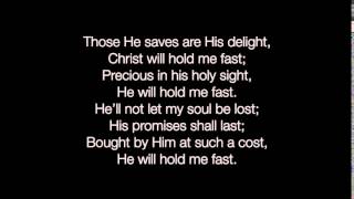 He Will Hold Me Fast