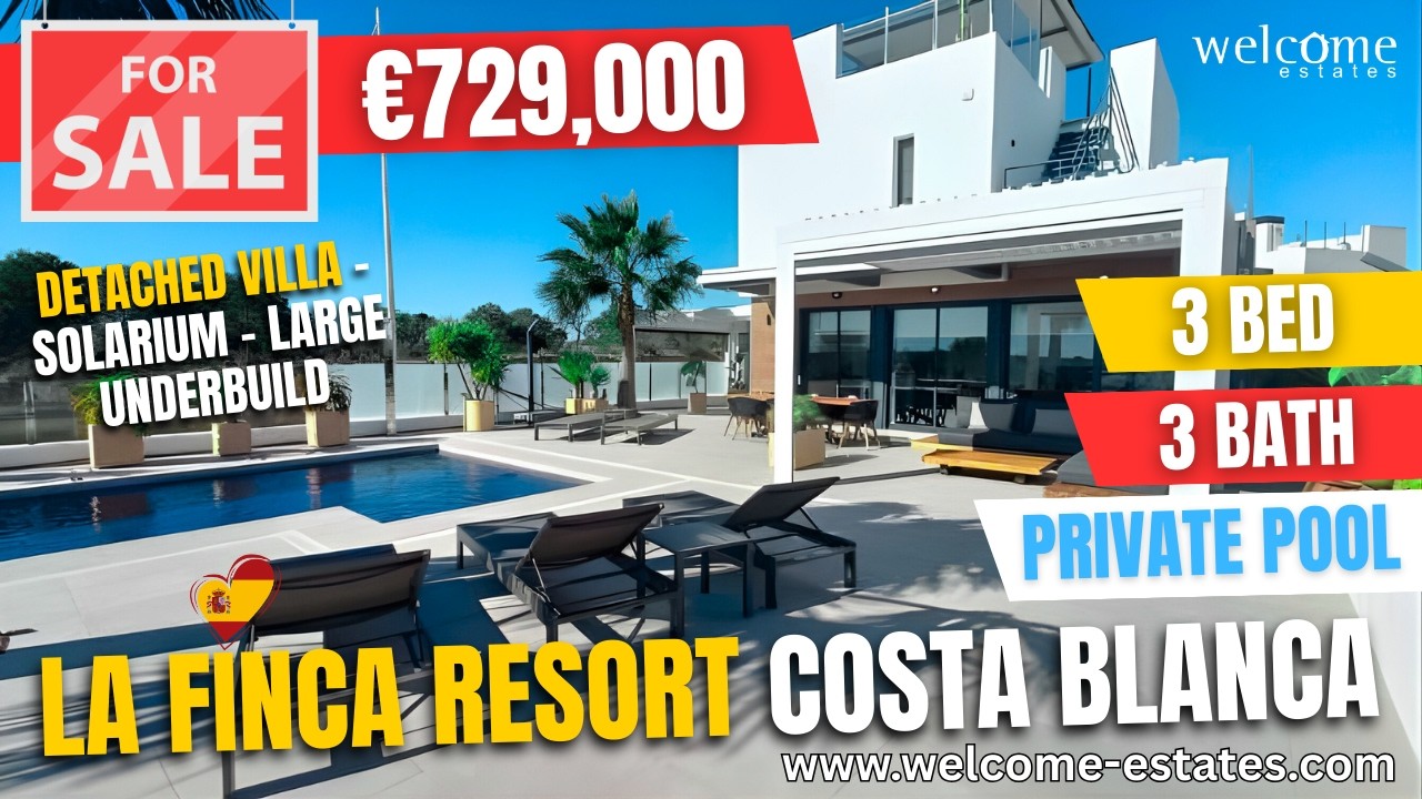 3 Bed Villa in La Finca Golf and Spa Resort — Video Tour