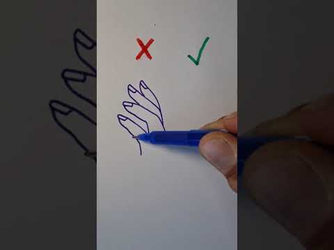 how to draw hand #condsty