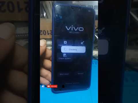 RECOVERY SYSTEM VIVO V9#shorts