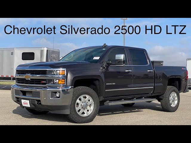 Preview image of Chevrolet Silverado 2500 HD LTZ Crew Cab youtube video