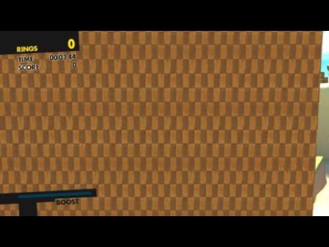 SONIC FORCES Stomp In Green Hill Lost Vally Glitch