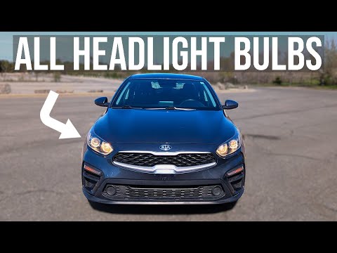 How to Replace Headlight Bulbs - Kia Forte (2019-2022)