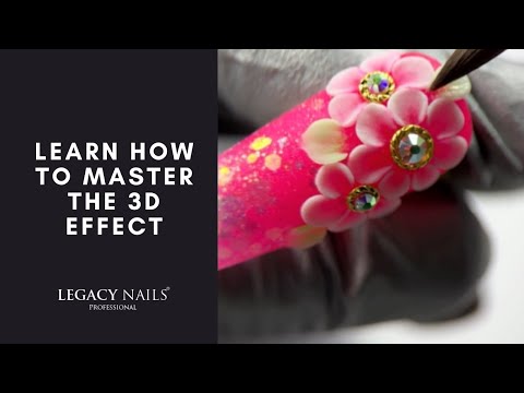 Learn how to master the 3D effect | LEGACY NAILS