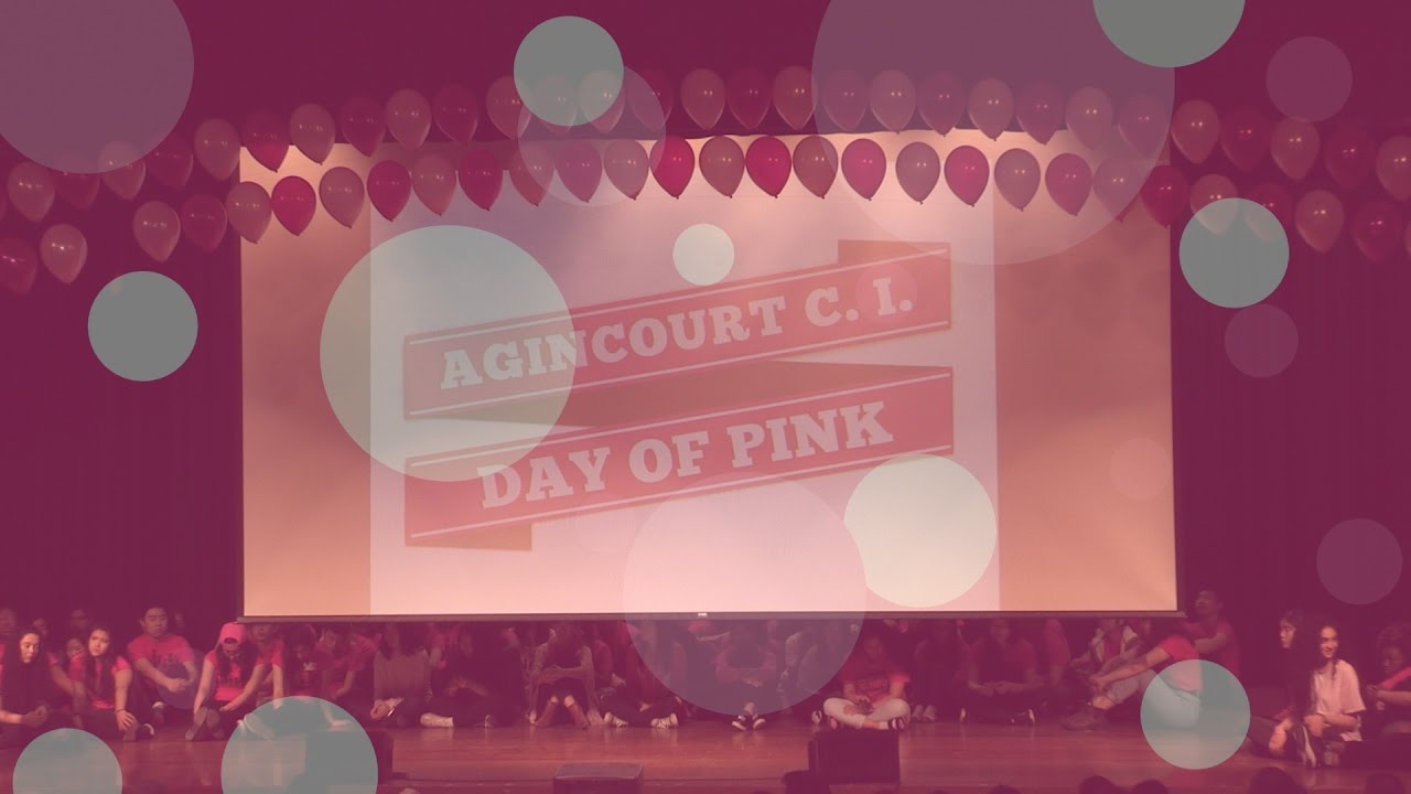Day of Pink at Agincourt Collegiate