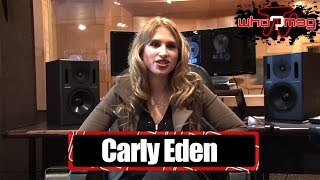 WHO?MAG TV Carly Eden exclusive interview on DMTV for her new single "Gone"