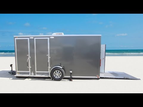 ADA Portable Restroom Trailer +2 Station | Oahu Series