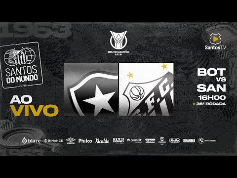 🔴 AO VIVO: BOTAFOGO 1 x 1 SANTOS | BRASILEIRÃO (26/11/23)