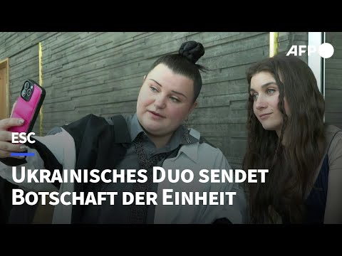 ESC: Ukrainisches Duo will Zeichen der Einheit senden | AFP
