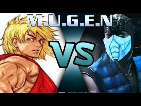 mugen sub zero vs ken