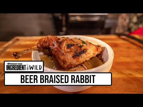 Beer Braised Rabbit and Garlic with the BBQ Ninja • Ingredient Wild