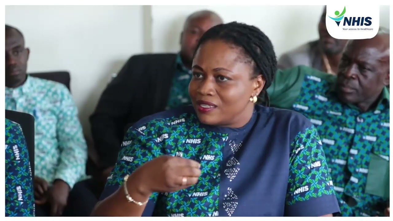 CEO of NHIA, Dr Victor Asare Bampoe Leads Delegation on Working Tour of Ashanti Region