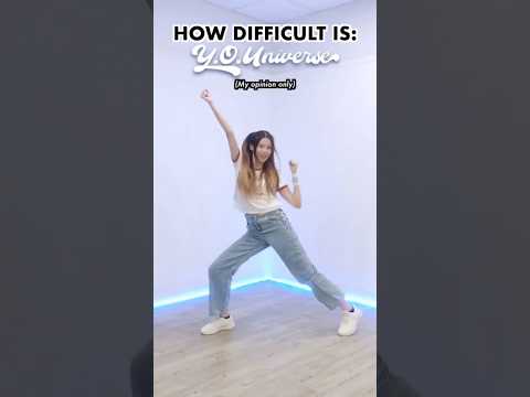 How difficult is: Y.O.Universe - VCHA (비춰) 🌌 [MIRROR] #vcha #kpopdance #shorts