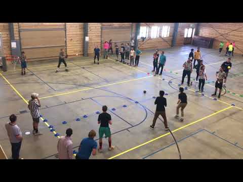 Winter camp dodgeball losers bracket semi finals