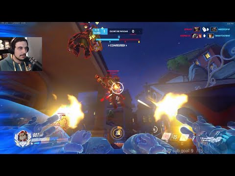 RANK 8! YEATLE THE BEST HAMMOND IN THE WORLD - OVERWATCH GAMEPLAY SEASON 32 TOP 500