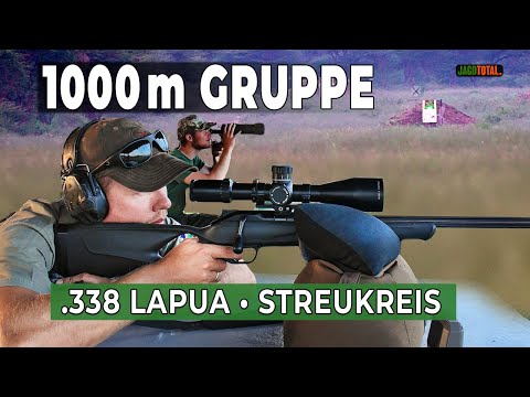 1000 m Dreiergruppe – .338 Lapua Magnum