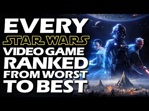 Every Star Wars Video Game Ranked From WORST To BEST