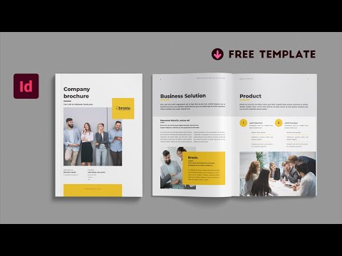 Free Brochure Template for InDesign
