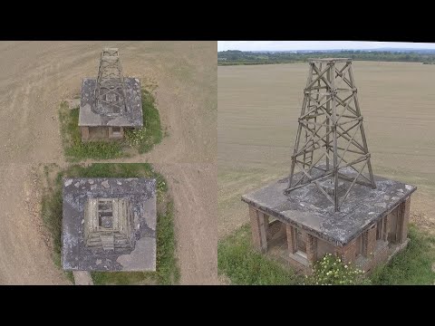 Remains Of A VHF Homing Beacon & Direction Finding Equipment Room