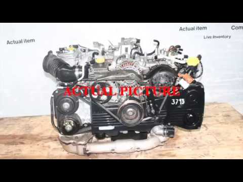 JDM SUBARU WRX EJ205 2.0L QUAD CAM TURBO ENGINE FOR SALE: video still
