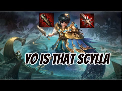 Smite Charybdis Carry- This new Scylla skin kinda weird