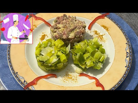 Recette facile de tartare de bœuf au curry