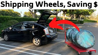 Flipping and Shipping Wheels [] How To Ship Used Car or Truck Wheels and Tires.