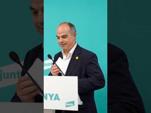 El secretario general de Junts, Jordi Turull: «Es una gran victoria de Puigdemont» #shorts