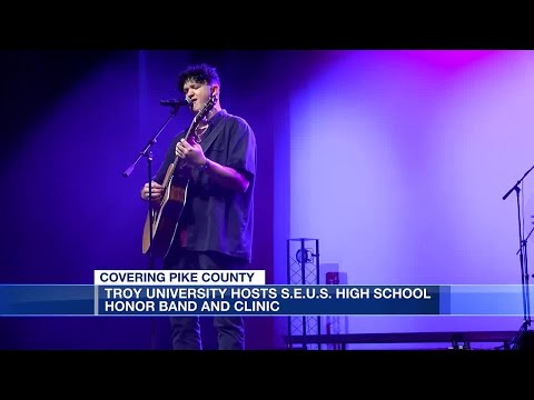 Troy University hosts S.E.U.S. High School Honor Band and Clinic
