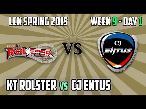 2. CJ Entus vs KT Rolster - Game 2 - Highlights - LCK Spring 2015 - W8D3