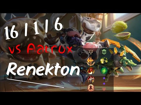 Renekton TOP vs Aatrox - Challenger Replay KR