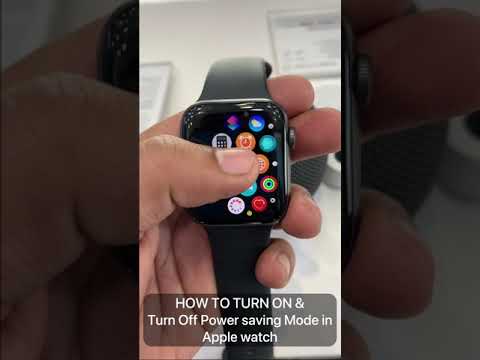 How to Turn off Power savings mode in Apple Watch / How to Exit Power Reserve mode an Apple Watch .