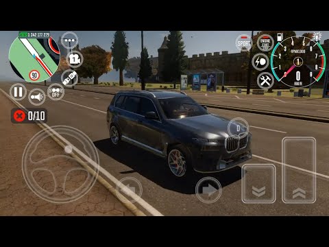 BMW X7 2025 Luxury Drive 🚘 | Driving School Simulator EVO | Android & iOS Gameplay