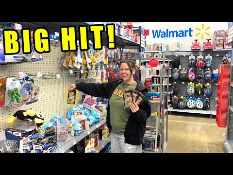 She Finds Pokemon Cards in RANDOM Spot in Walmart, BIG HIT!