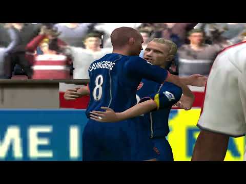 Playing FIFA 2005 Online in 2023 - England VS Arsenal