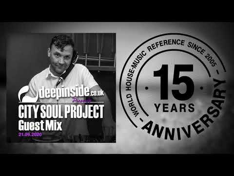CITY SOUL PROJECT is on DEEPINSIDE (Exclusive Guest Mix)