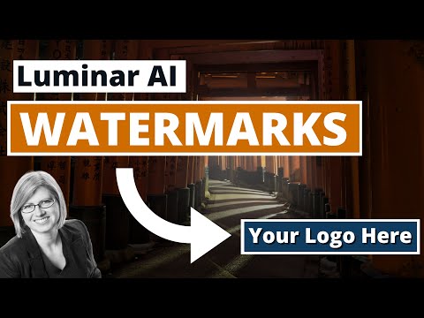 YouTube video about Tutorial: Easily Add Watermarks to Your Photos with Luminar AI