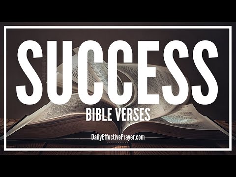 Bible Verses On Success | Scriptures For Success (Audio Bible) Video